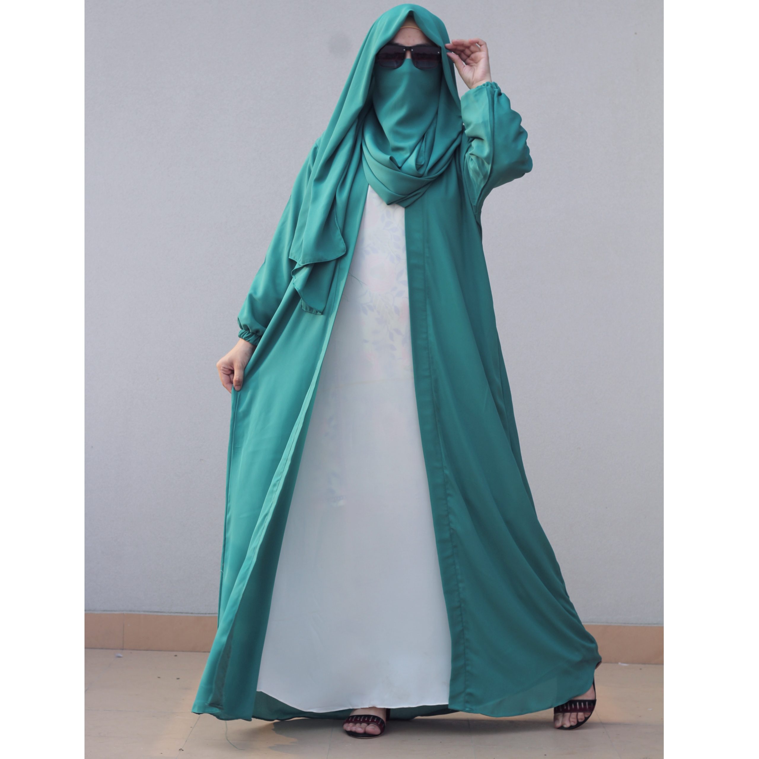 Laila Abaya (Seagreen)